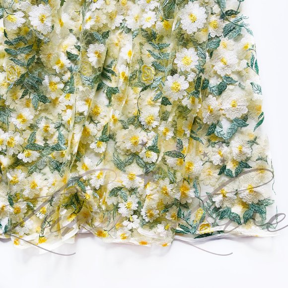 FOR LOVE & LEMONS Carson Midi Daisy Dress (size XS, S & M) NWT - Picture 6 of 13